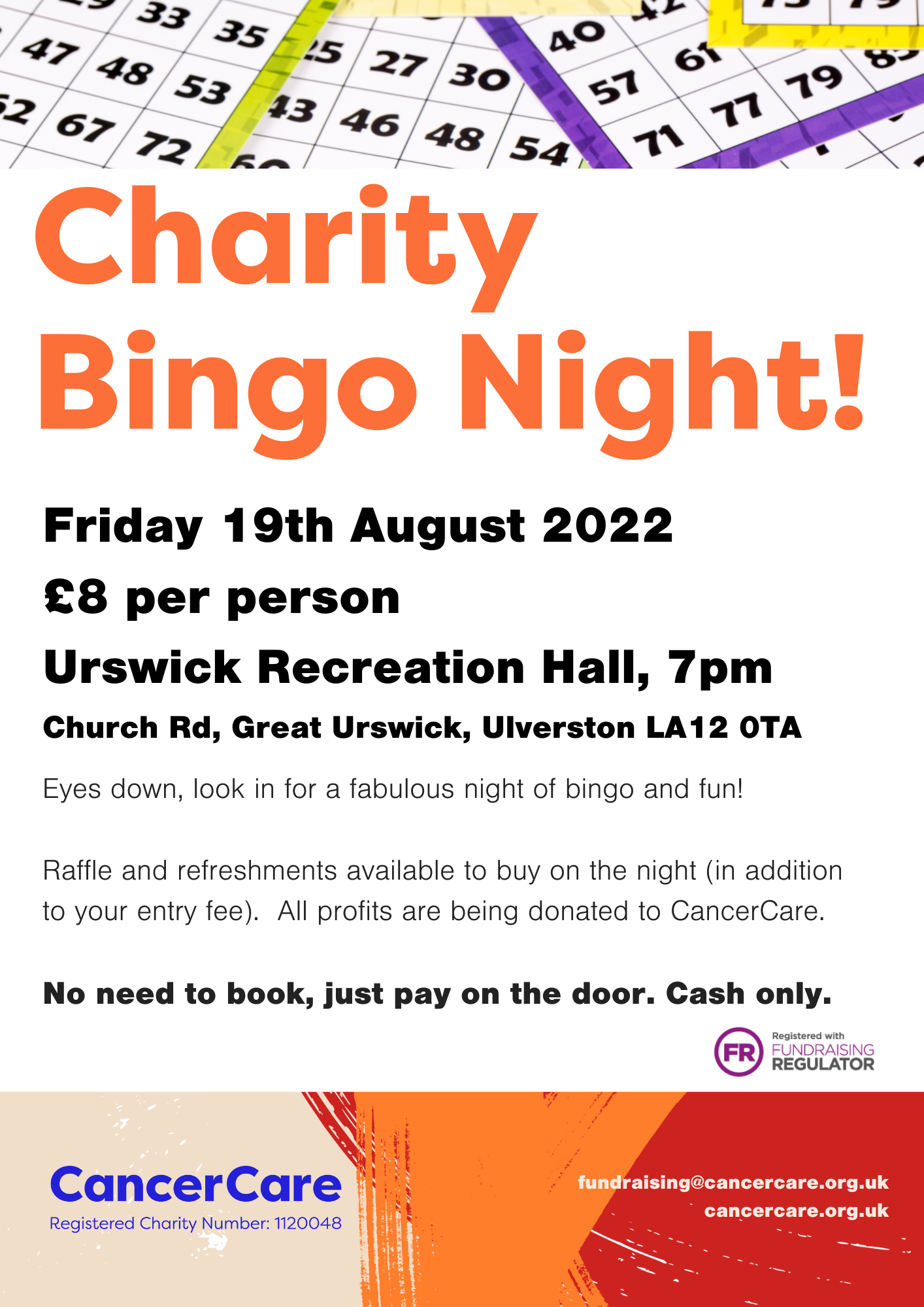 Charity Bingo Night