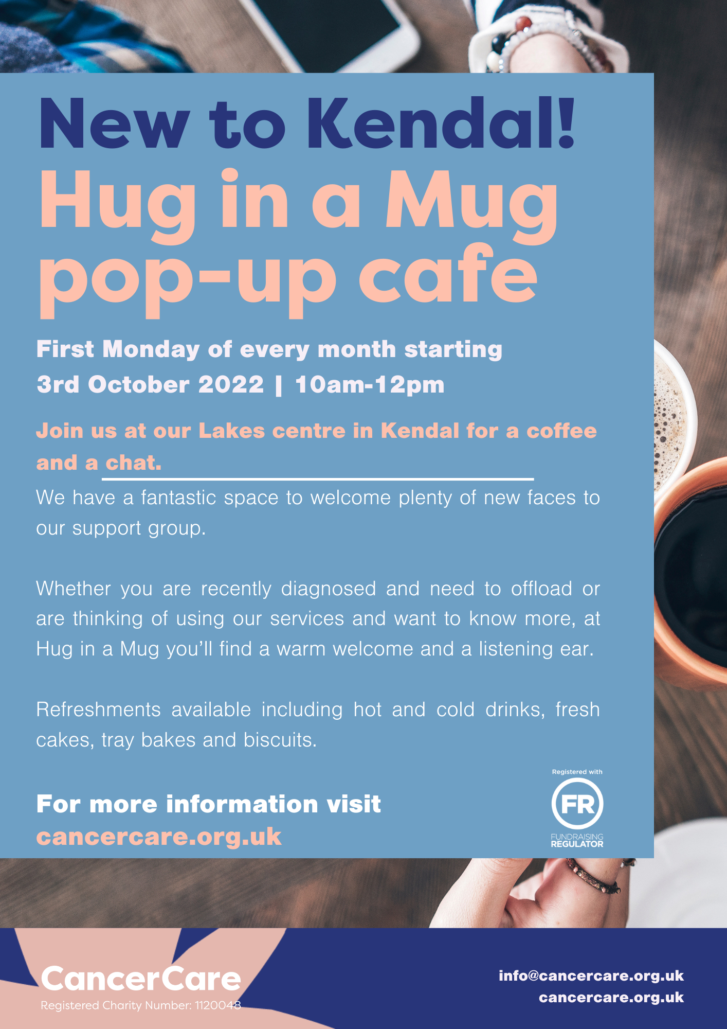 Hug in a Mug Kendal Poster