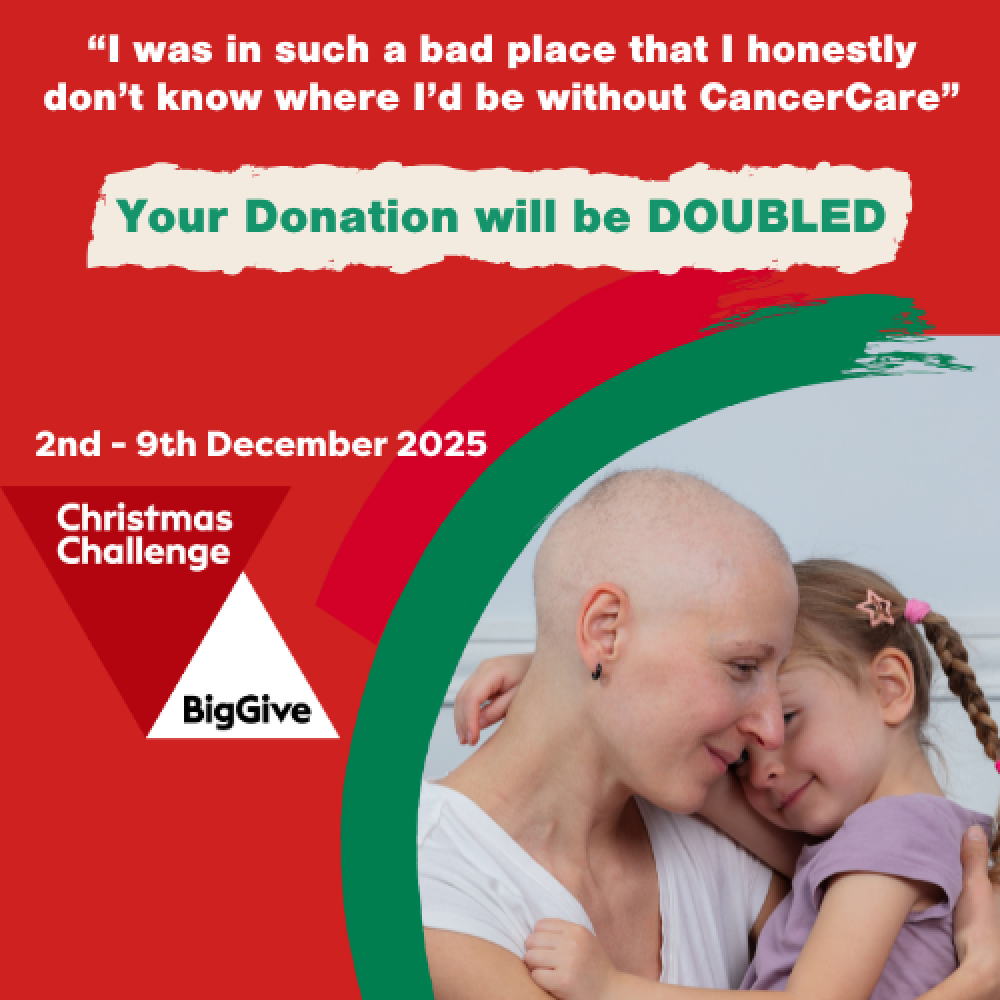 Save the date: Your donation to CancerCare doubled!