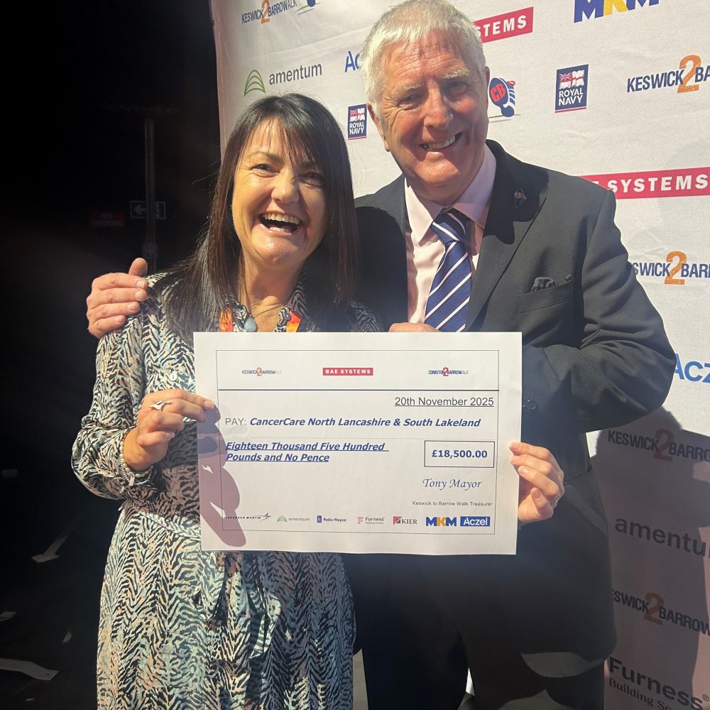 Go Team CancerCare! Keswick to Barrow raises £18,500