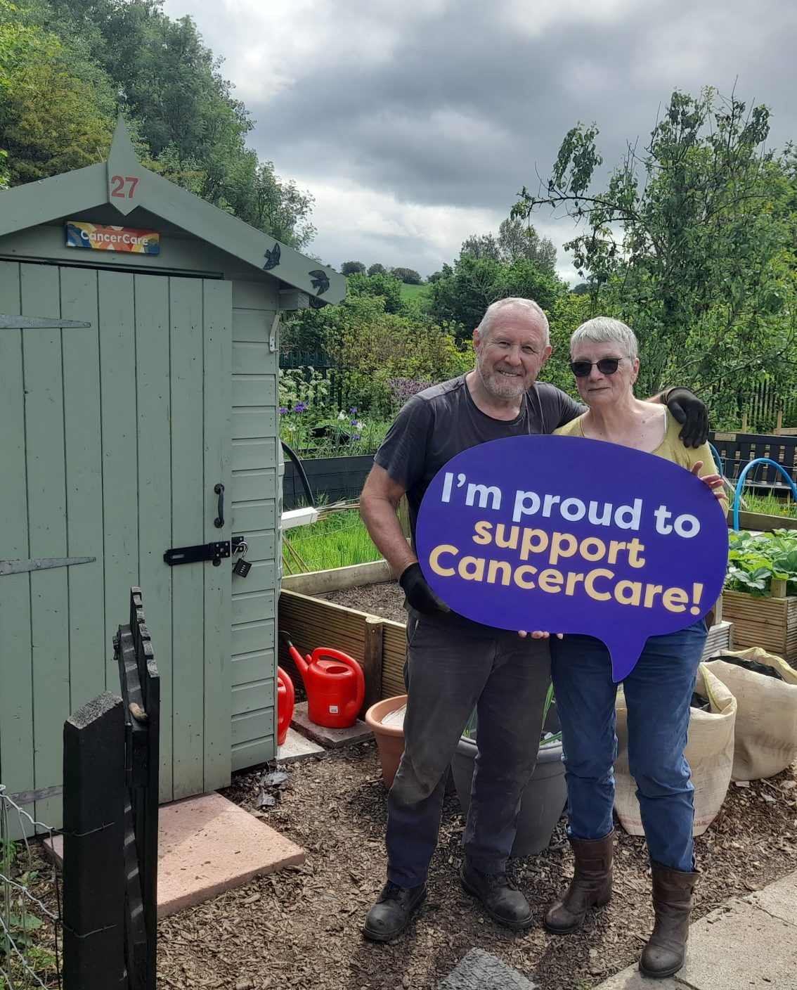 Patsie and John Thrive Volunteers