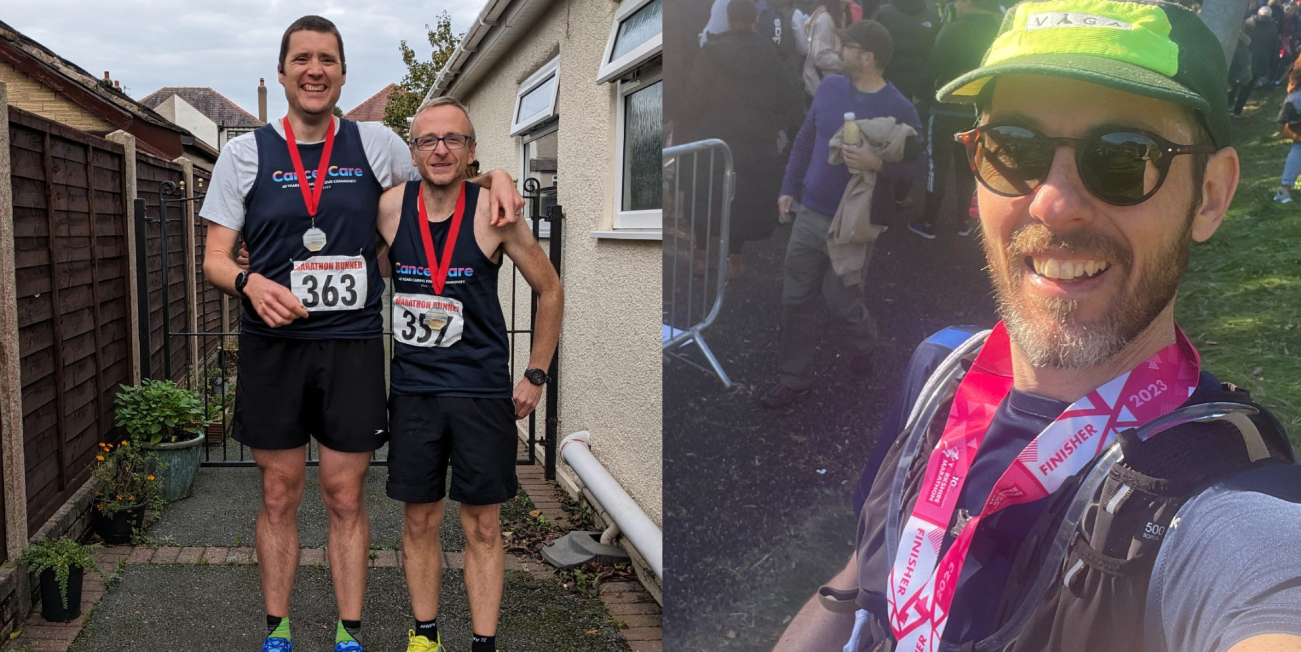 Iain and Andy Marathon