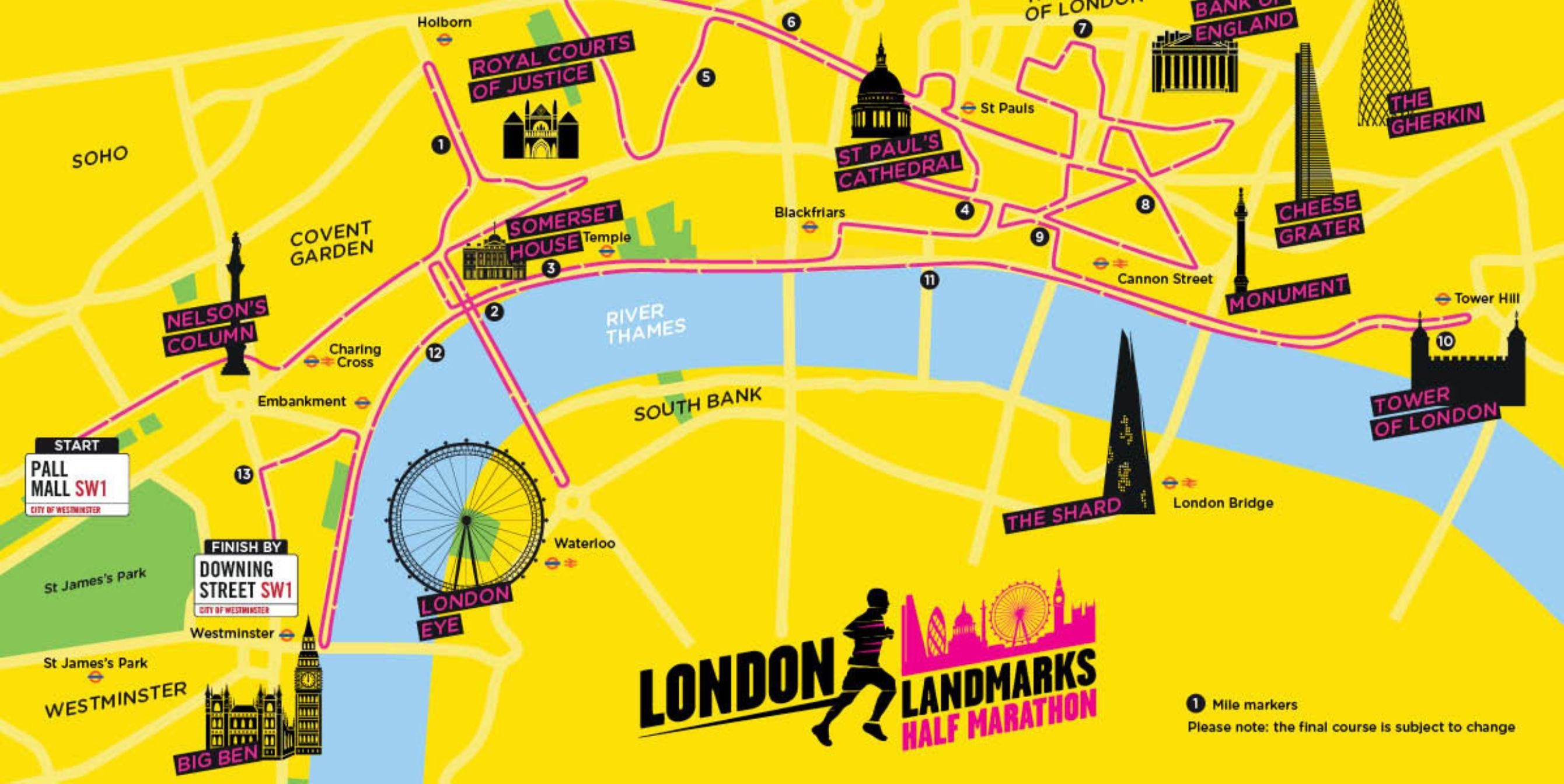 London Landmarks Half Marathon 2023 CancerCare
