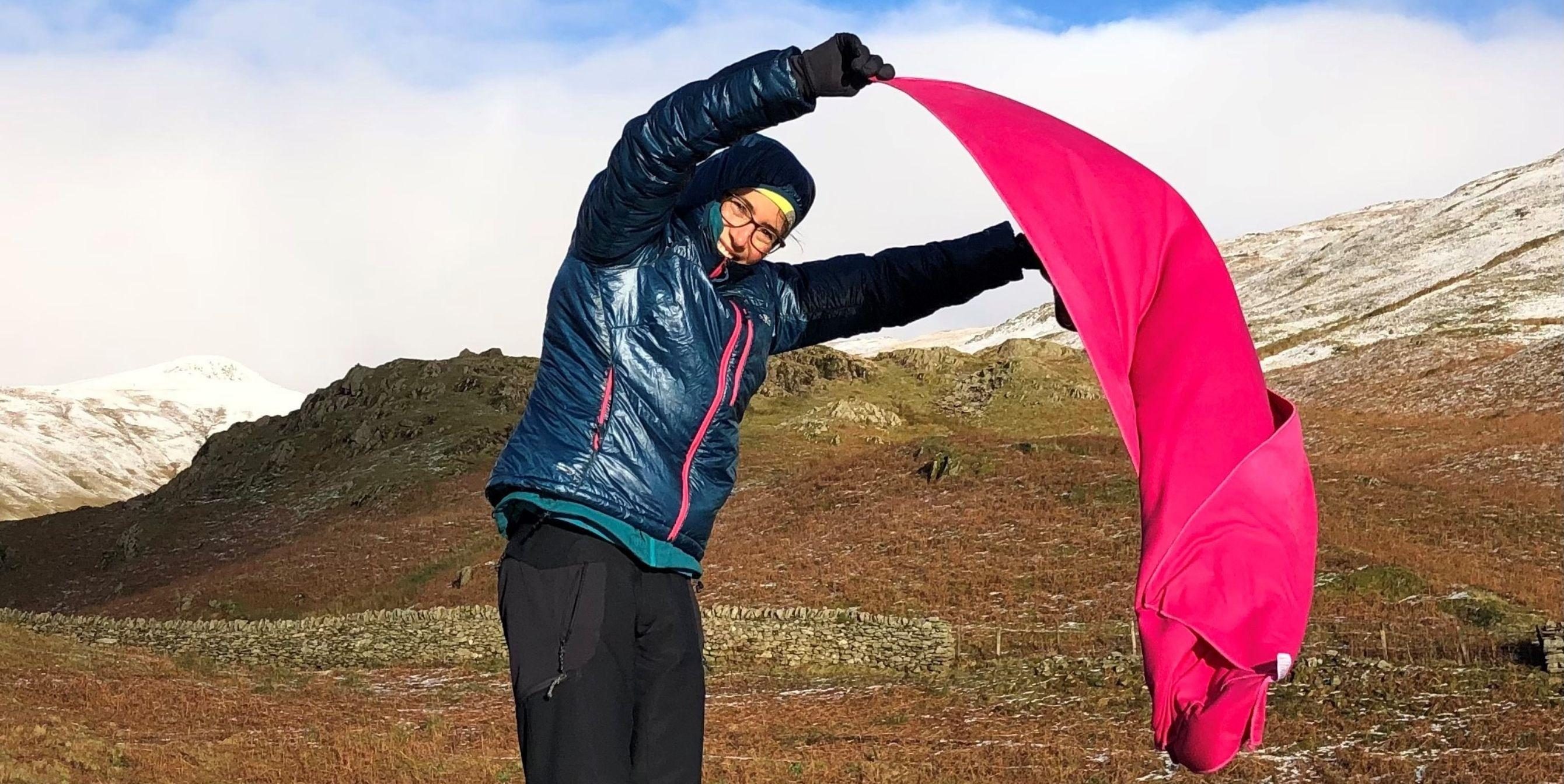 Maris Wray hiking slide