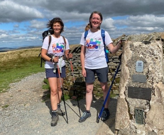 Catherine and Liz Walk
