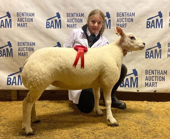 ELLIE BEST PRESENTED LAMB JANUARY 2023