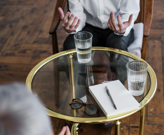 Talking therapy thumb