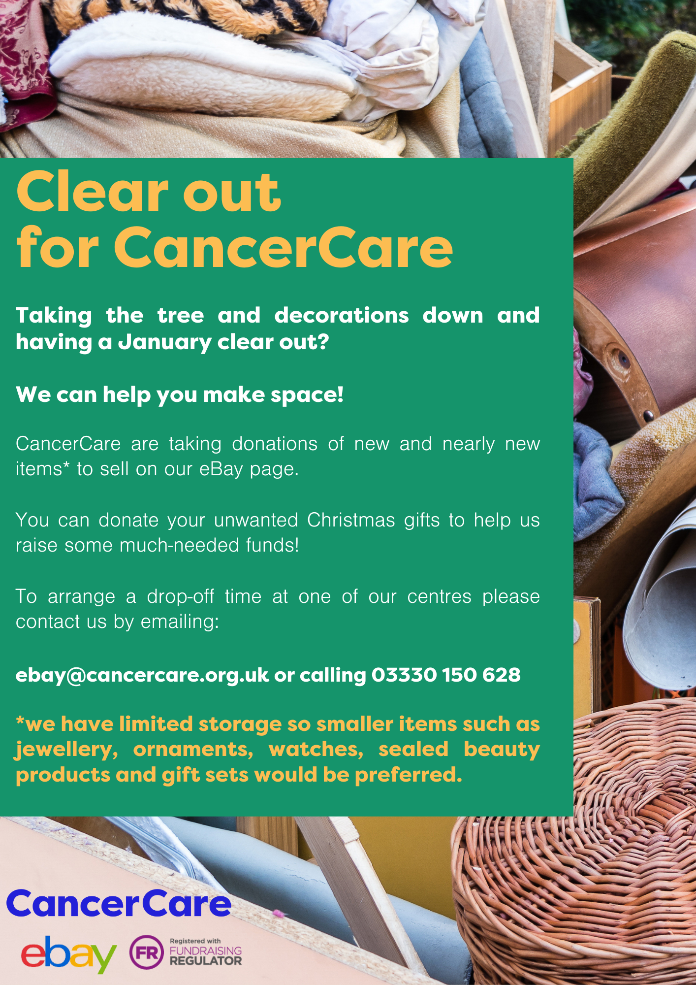 Clear our for CancerCare